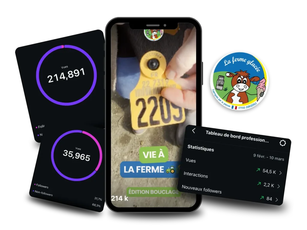 projet en image de la ferme glacée
